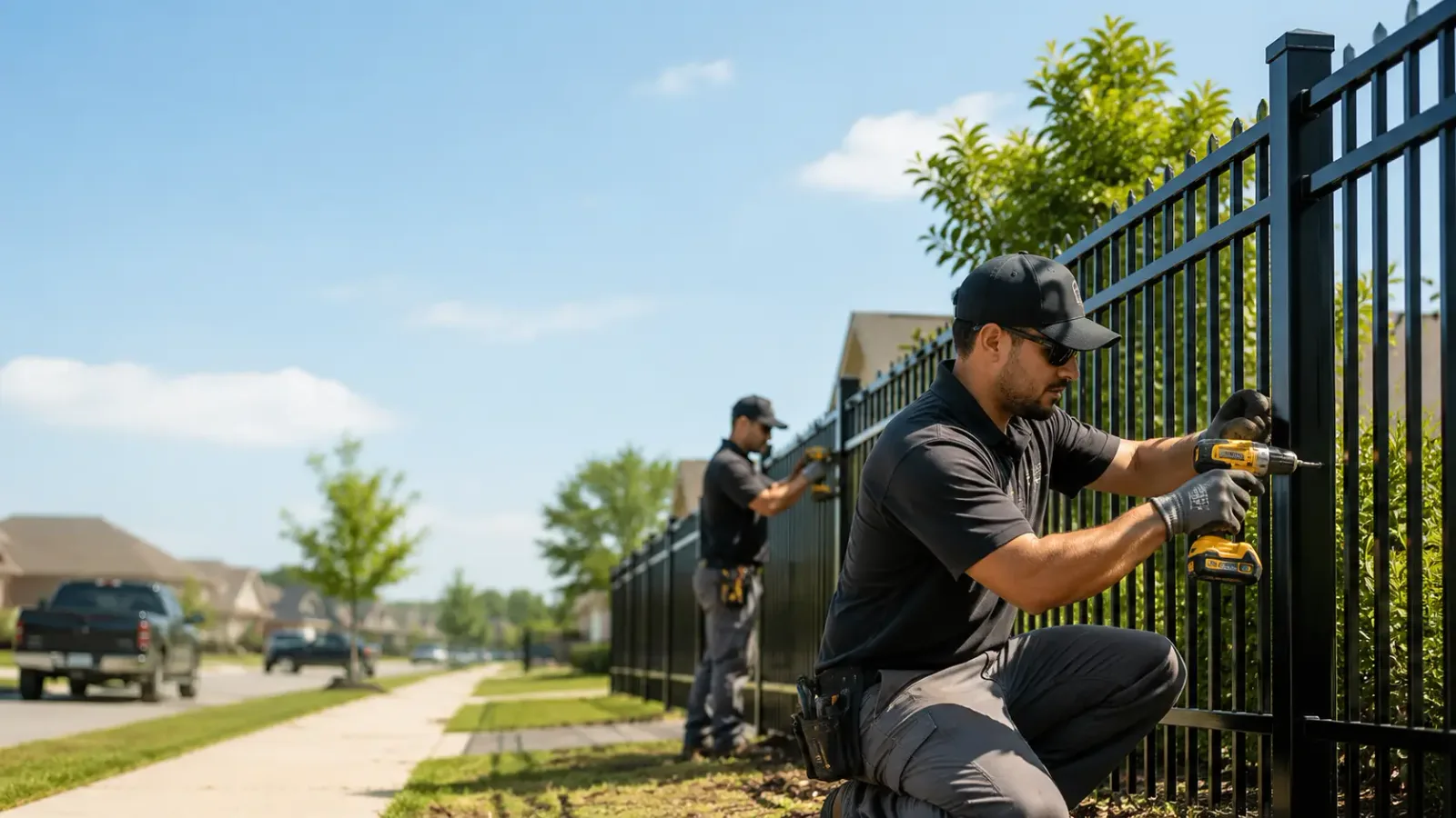 Metal Fence Installation in Amana, IA